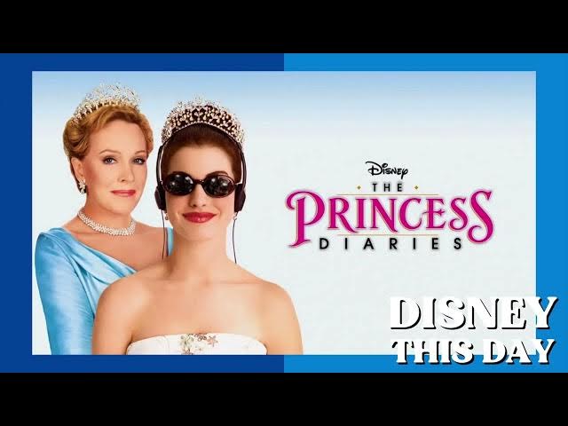 Video thumbnail for The Princess Diaries  | DISNEY THIS DAY | August 3, 2001
