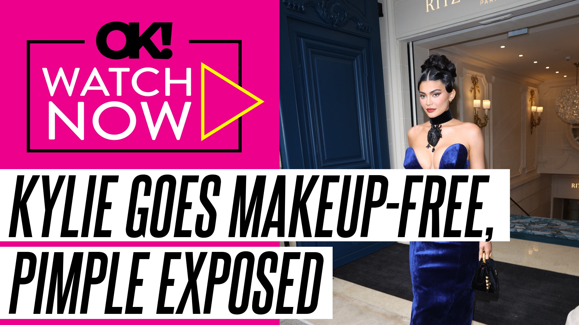Video thumbnail for Makeup-Free Kylie Jenner Shows Off Her Pimple in New Selfies