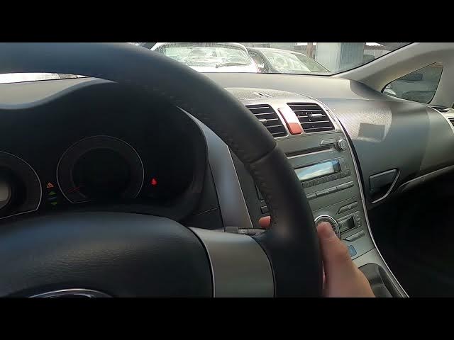 Video thumbnail for How to Enable or Disable Front Windshield Wipers in Toyota Auris I ( 2006 – 2013 )