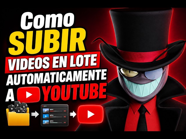 Video thumbnail for Como subir videos en lote automaticamente a #youtube