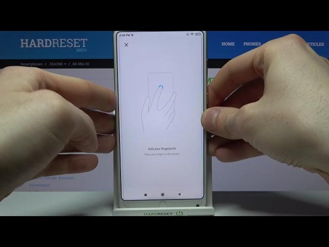 Video thumbnail for How to Add Fingerprint in XIAOMI Mi Mix 2S - Set Screen Lock