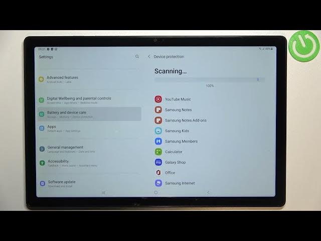 Video thumbnail for SAMSUNG Galaxy Tab A8 2021 - How To Scan For Viruses
