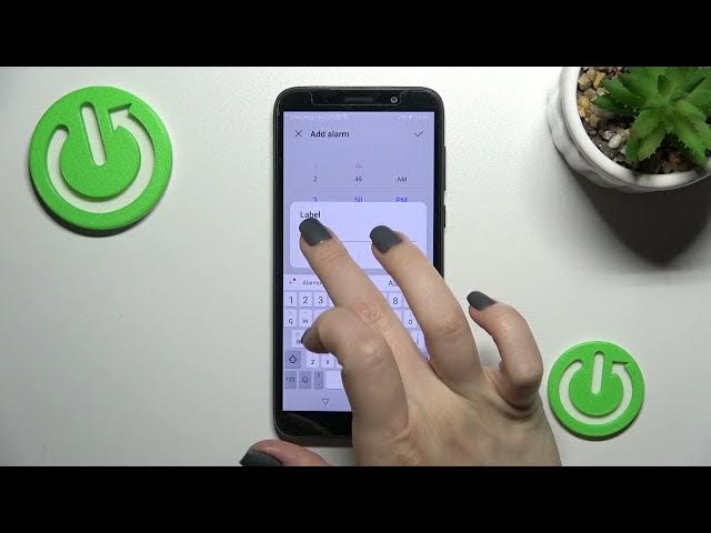 Video thumbnail for How to Set Up Alarm Clock in HUAWEI Y5p – Alarm Options