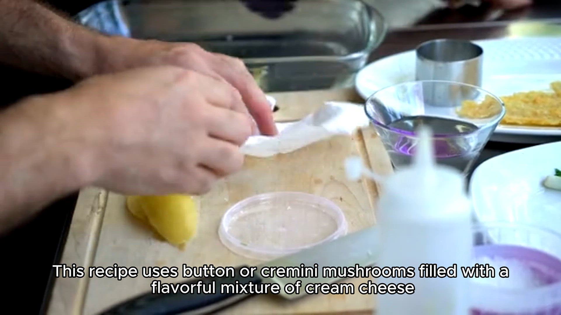 Video thumbnail for Stuffed,Mushrooms Recipe