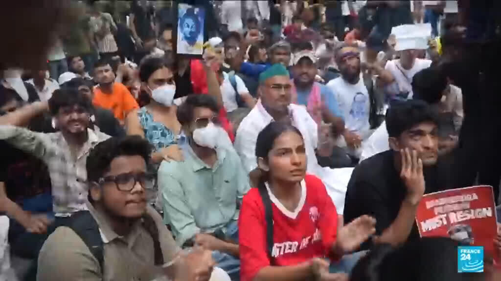 Video thumbnail for India protesters face online backlash