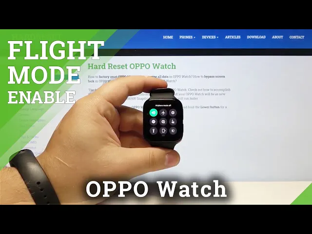 Video thumbnail for How Activate Flight Mode on OPPO Watch – Airplane Mode