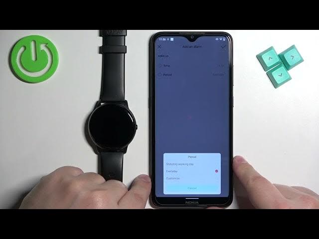 Video thumbnail for Rise and Shine: How to Master the Art of Setting Alarm Clock on Yamay SW022 Smartwatch