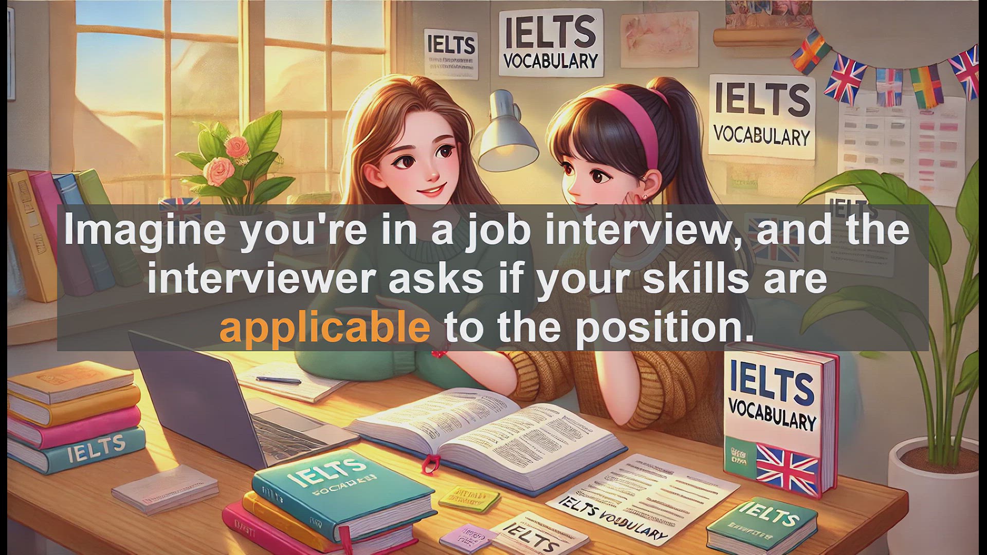 'Video thumbnail for 5000 Must Know IELTS 8.0 Vocabulary - Understanding 'Applicable': A Key Word for IELTS Success'