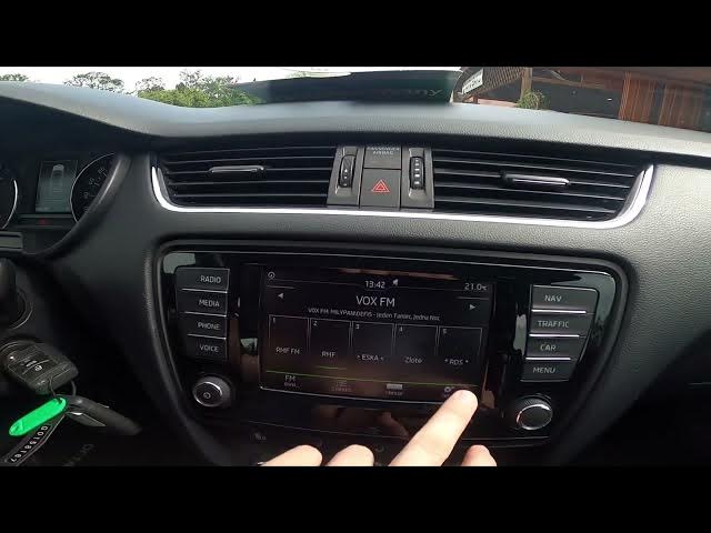 Video thumbnail for How to Delete a Preset in Radio in Skoda Octavia III ( 2013 – 2020 ) - Clear Preset List