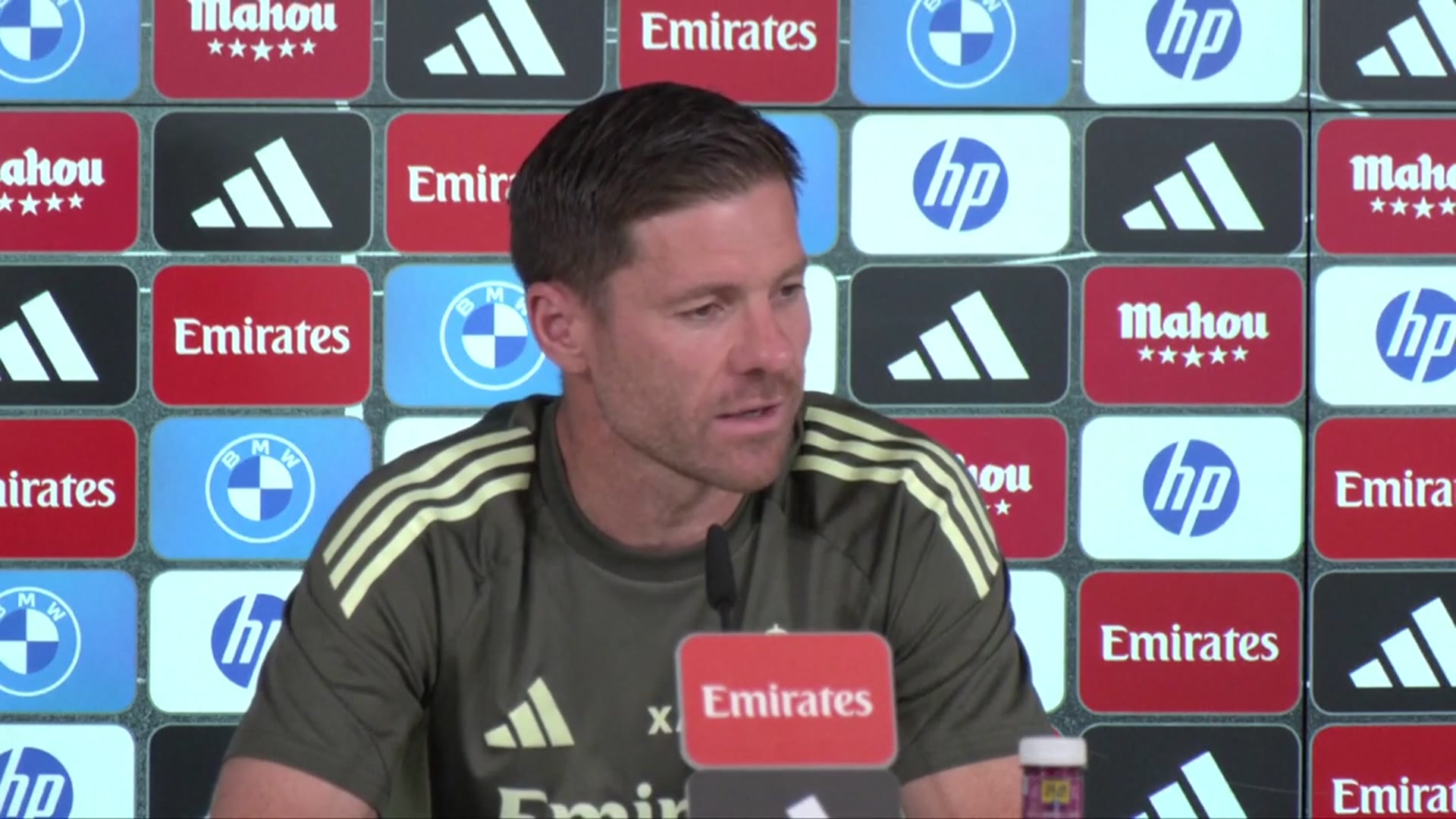 'Video thumbnail for 'They need to live with it' - Xabi Alonso on Valverde and Vinicius being left out'