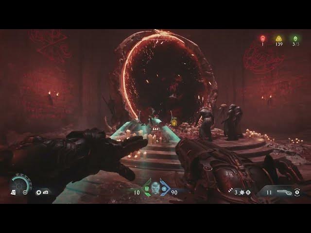 Video thumbnail for DOOM: The Dark Ages - Chapter 6 Siege Part 1: Destroy Gore Portal (Kill Cultists) Dungeon Gameplay