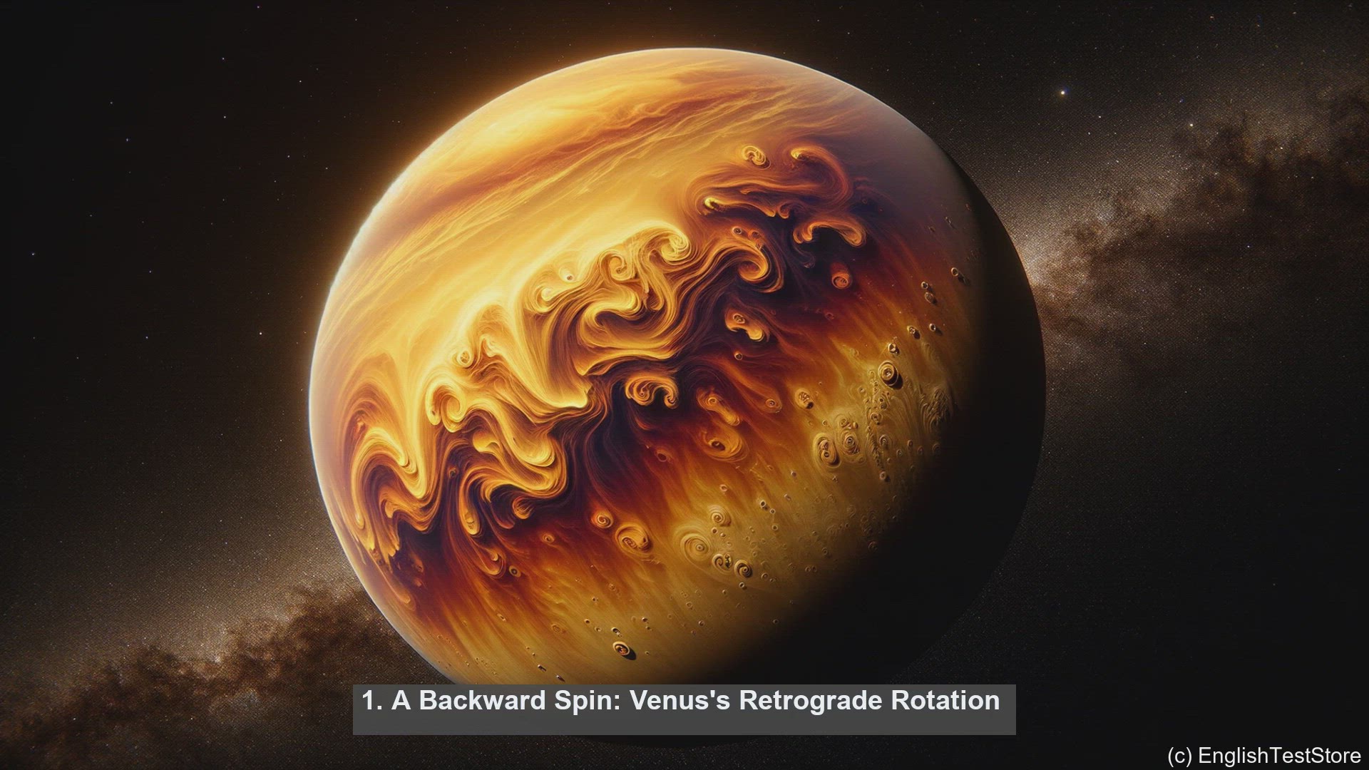 'Video thumbnail for 10 Things You Didn't Know About Venus's Rotation'