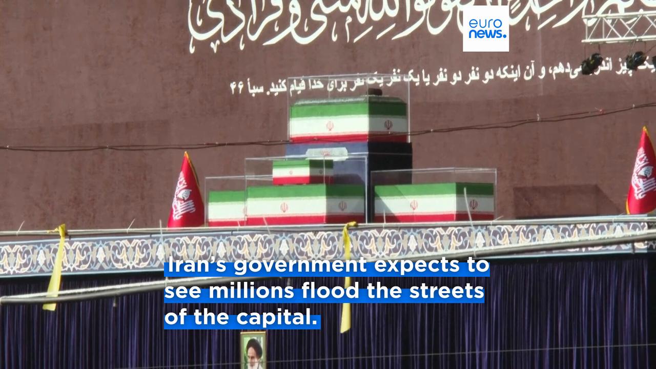 Video thumbnail for Iran to host dozens of foreign leaders for Khamenei's funeral, with Western nations absent