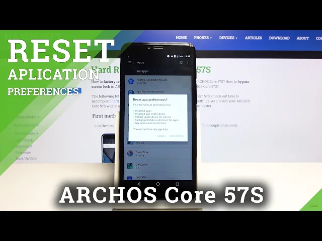 Video thumbnail for How to Reset App Preferences on ARCHOS Core 57S – Change App Preferences