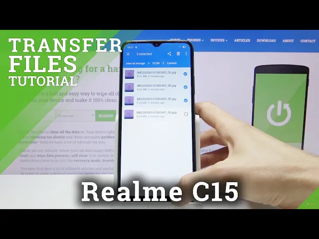 Video thumbnail for How to Transfer Files to Realme C15