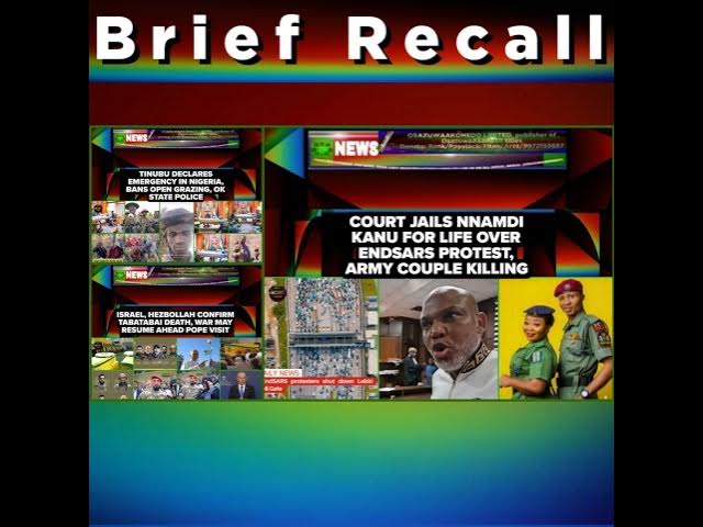 Video thumbnail for NewsBriefRecall @5pm 27-11