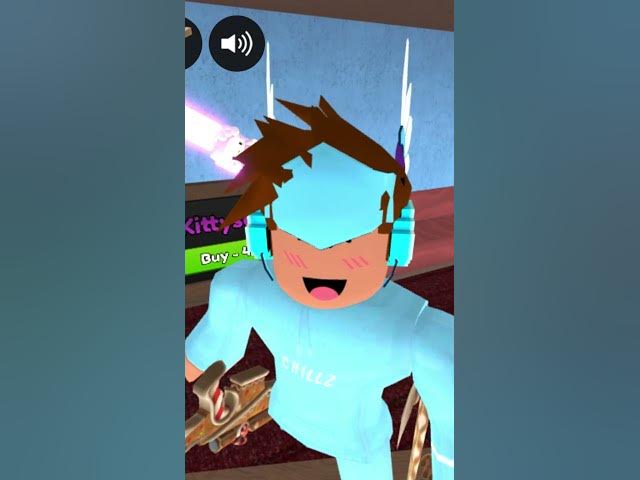 Video thumbnail for Me in the modded game of mm2 called influencer