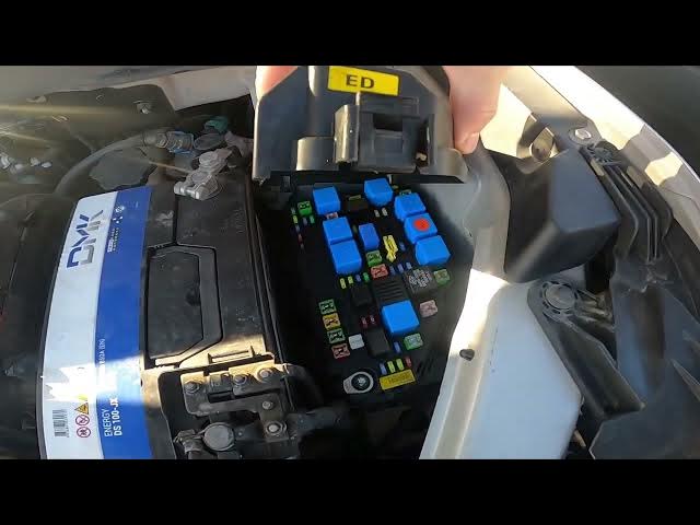 Video thumbnail for Where is Fuse Box Under the Hood in Ssangyong Korando III ( 2010 – 2016 ) - Find Fuse Box