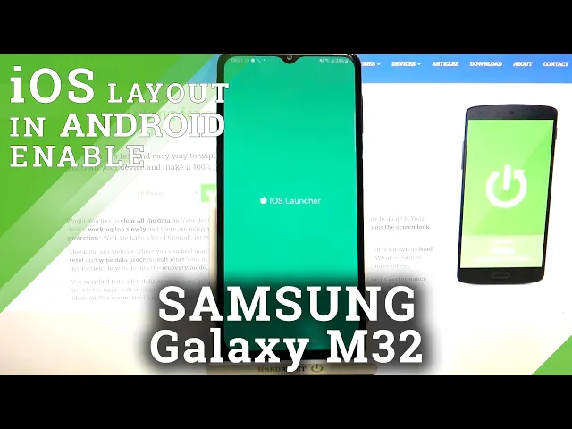 Video thumbnail for How to Download & Apply iOS Launcher on SAMSUNG Galaxy M32 – Install Apple Layout