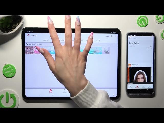 Video thumbnail for How to Transfer Files from OnePlus Pad to an Android Device - Use Send Anywhere App