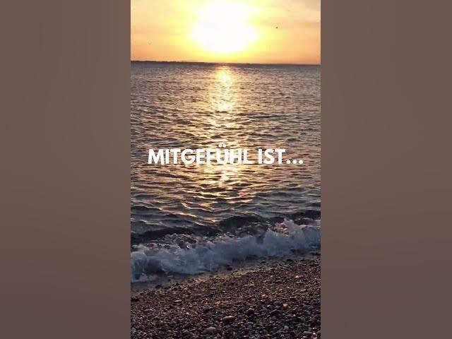 Video thumbnail for #PositiveAffirmationen! Mitgefühl ist...