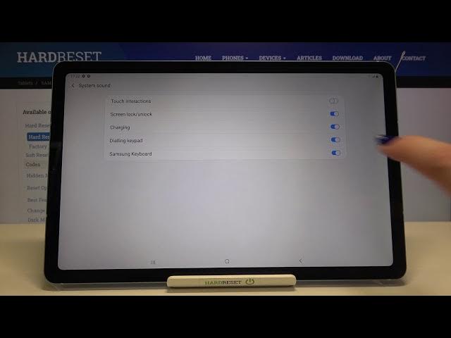 Video thumbnail for How to Turn Off Charging Sounds in SAMSUNG Galaxy Tab S6 Lite – Disable Charging Sounds