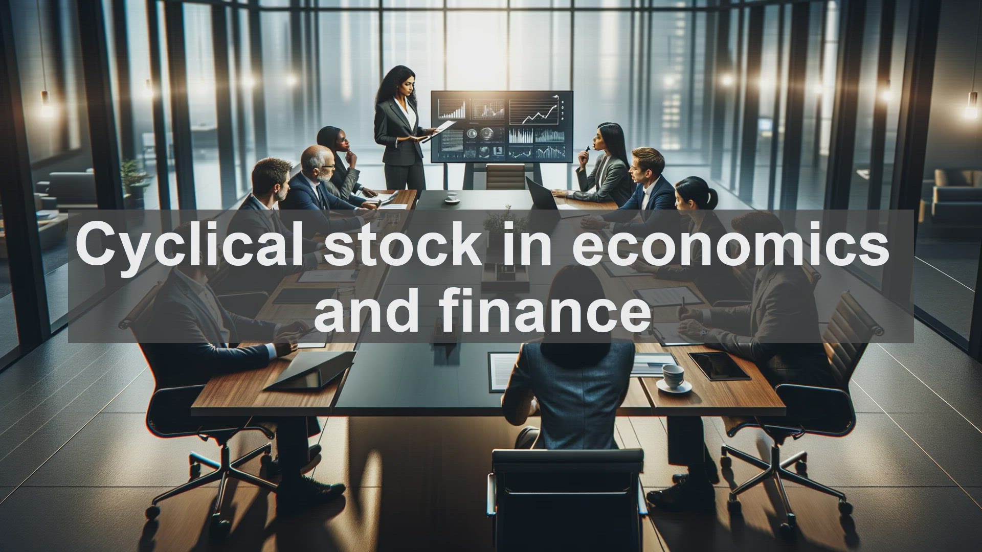 'Video thumbnail for Cyclical stock in economics and finance'