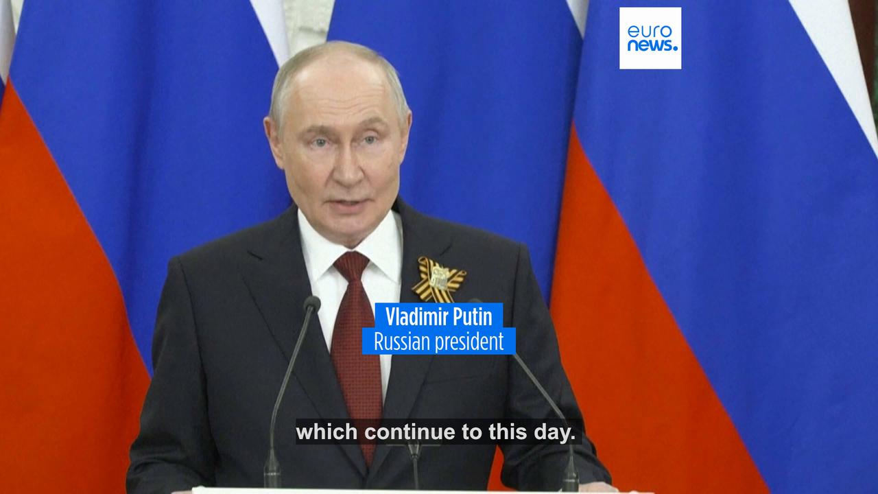 Video thumbnail for Putin claims war with Ukraine could be coming to an end