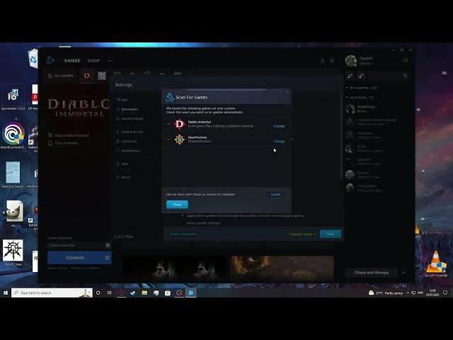 Video thumbnail for Battle.Net - How To Scan For Installed Games