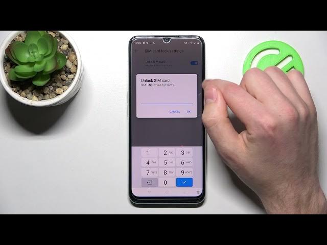Video thumbnail for Realme Narzo 50A Prime - How To Remove Pin Code From Sim Card