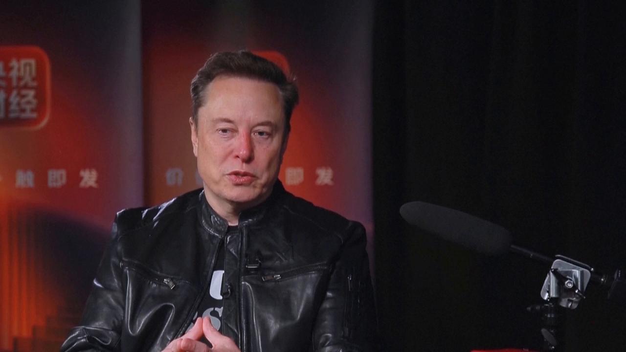Video thumbnail for US: AI security regulation requires China-US cooperation: Musk.