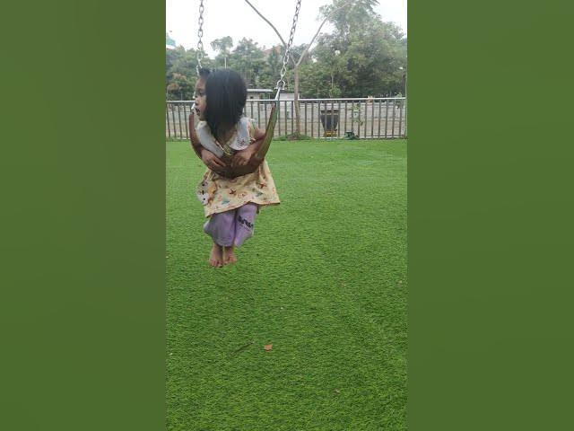 Video thumbnail for Playing on a Swing #toodleractivity #toodlers #toodles #baby