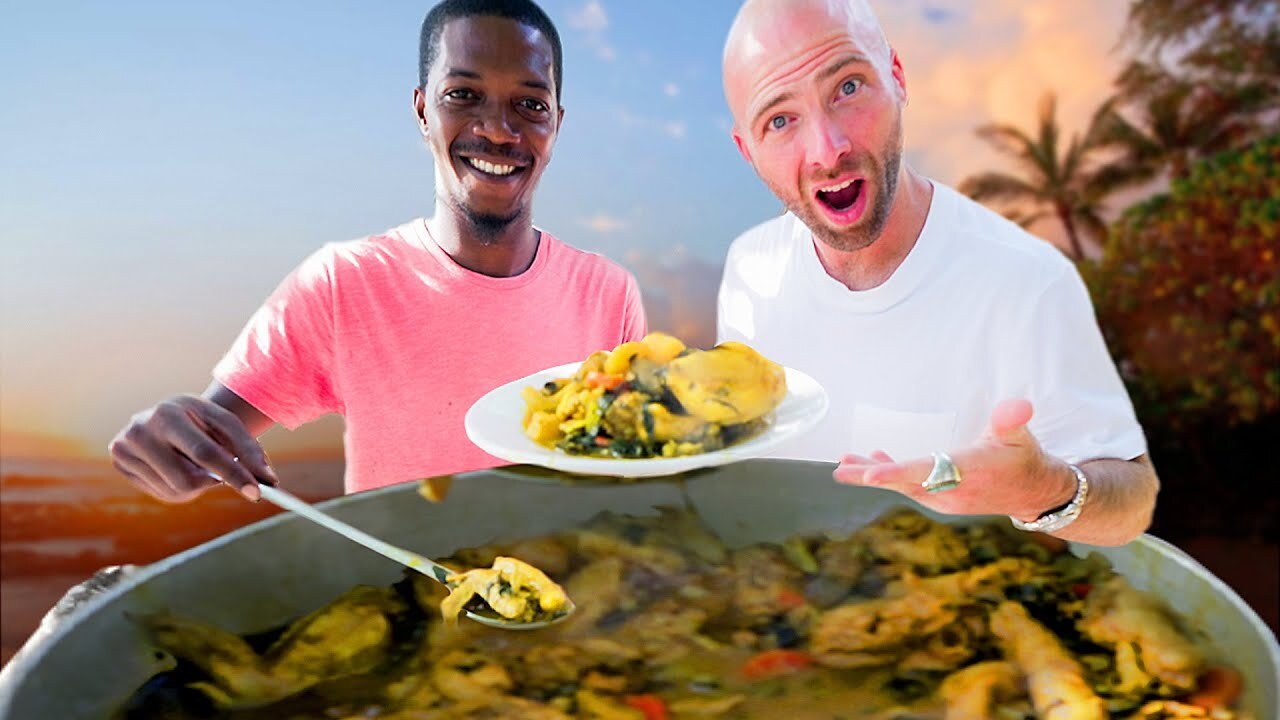 Video thumbnail for Making OIL DOWN The NATIONAL DISH of Grenada