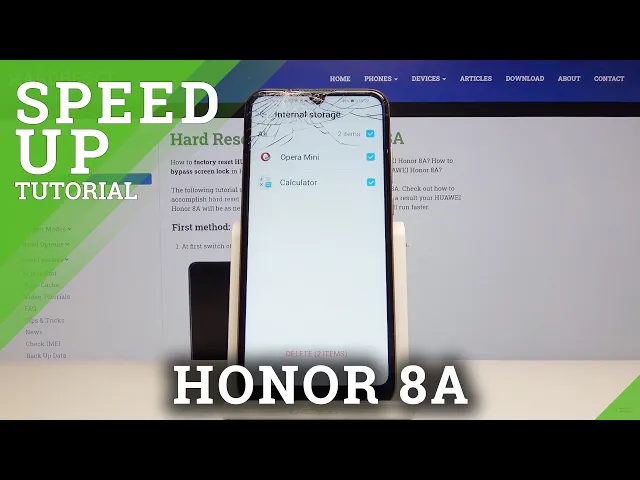 Video thumbnail for How to Clean Storage in HONOR 8A – Speed Up System