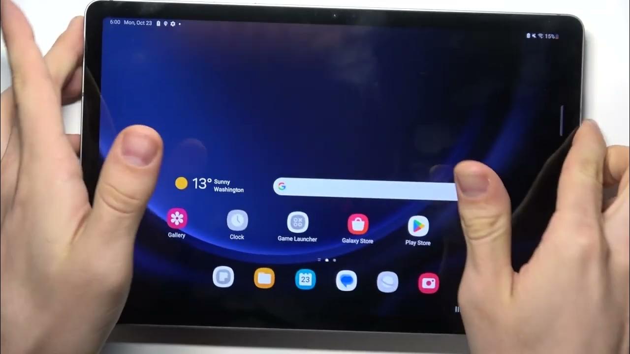 Video thumbnail for How to Fix Unresponsive Screen on SAMSUNG Galaxy Tab S9 FE
