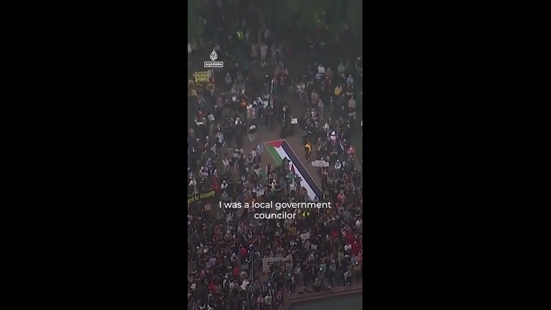 'Video thumbnail for Pro-Palestine protesters rally in cities across Australia'