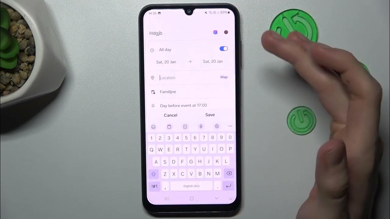 Video thumbnail for How to Add Event to Calendar on SAMSUNG Galaxy A05s?