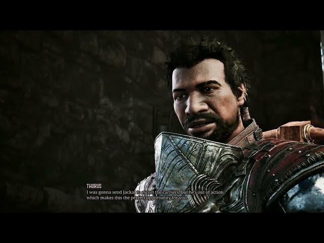 Video thumbnail for Gothic Remake - Chapter 3 Joining The Warders: Thorus Warder Offer: "I Want To Be a Warder" Gameplay