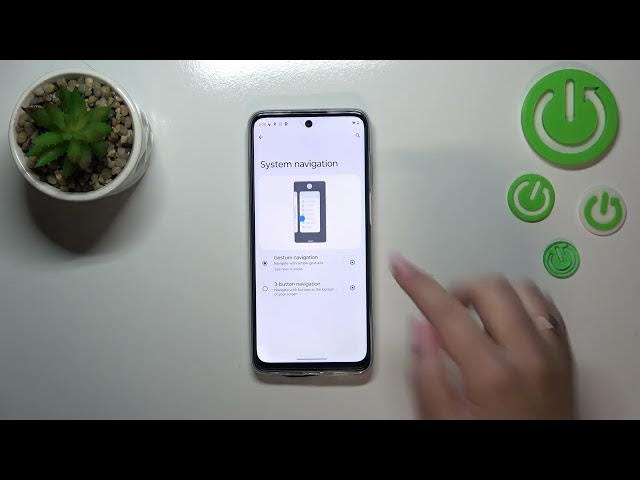 Video thumbnail for System Navigation Settings on MOTOROLA Moto G73 - Set Gesture Navigation