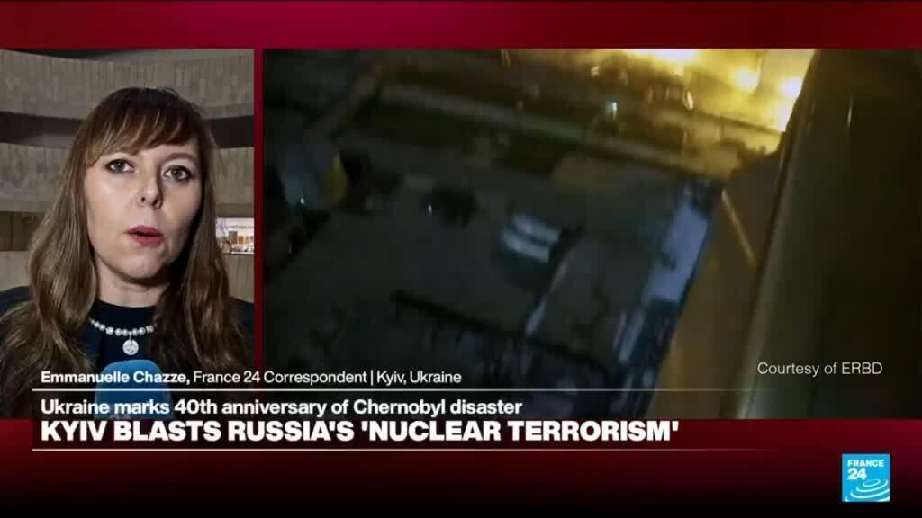 Video thumbnail for Chernobyl 40th anniversary: A zone that must be sheltered