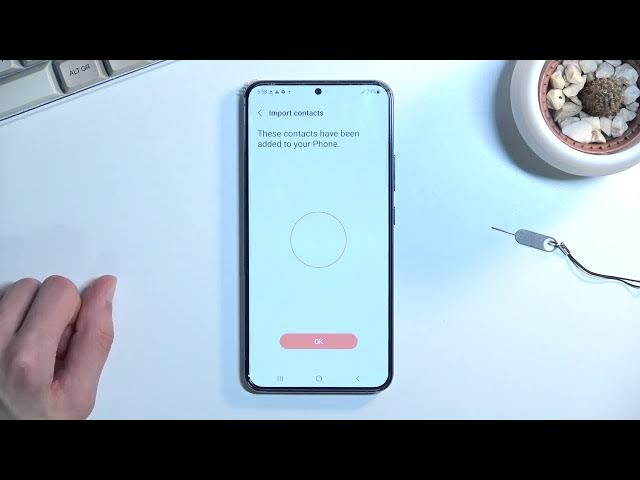 Video thumbnail for Samsung Galaxy S22 +  How To Import Contacts