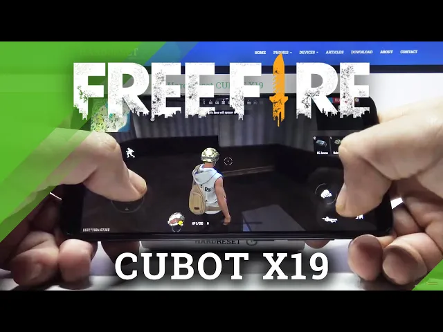 Video thumbnail for The Gameplay of Garena Free Fire on CUBOT X19 - Mobile Gaming Test