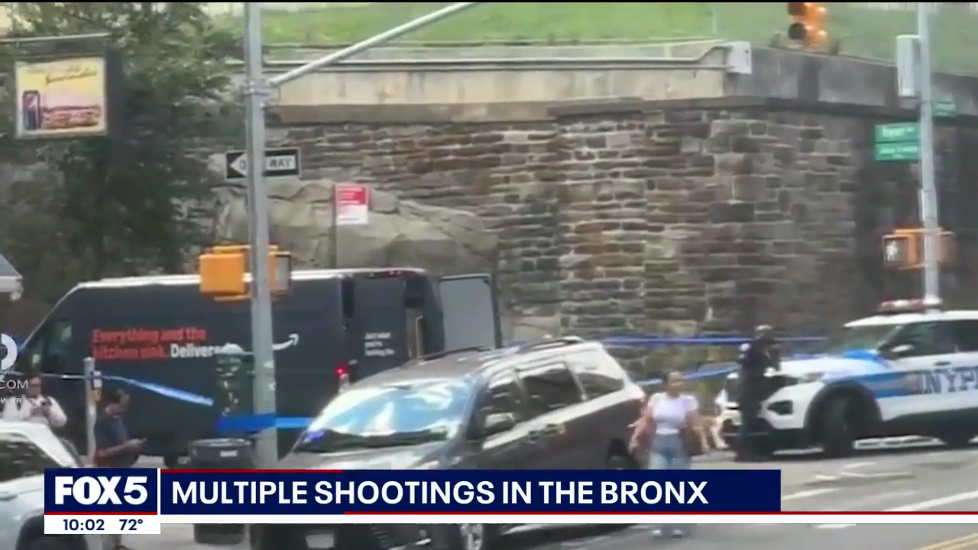 'Video thumbnail for Multiple shootings in the Bronx'