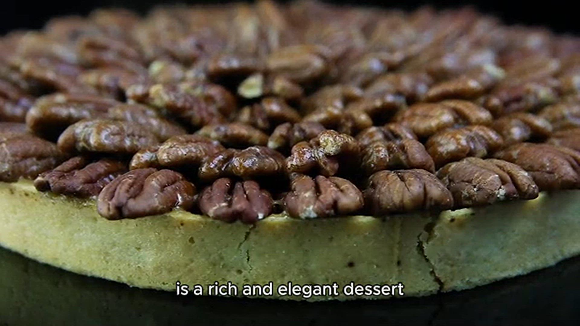 Video thumbnail for Romanian Walnut Buttercream Cake