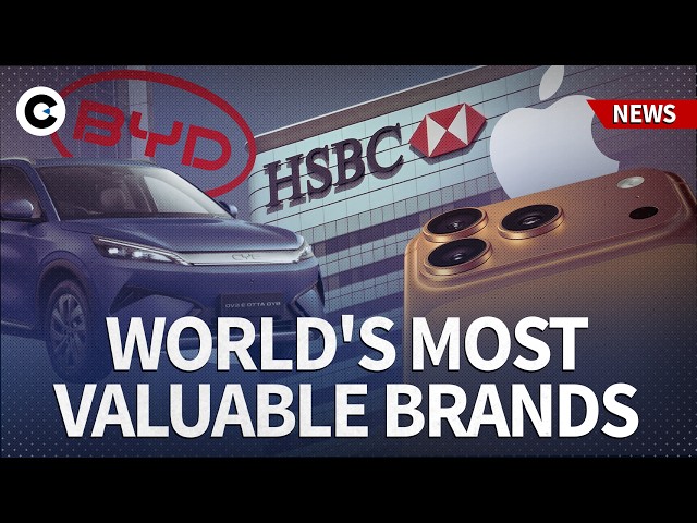 Video thumbnail for Analysts rank the world's most valuable brands