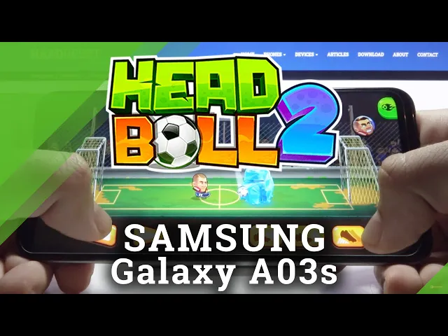 Video thumbnail for Head Ball 2 Performance Test on SAMSUNG Galaxy A03s - Gameplay