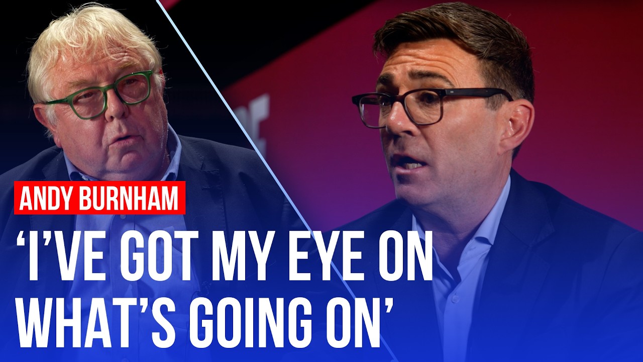 Video thumbnail for Andy Burnham in conversation with Nick Ferrari