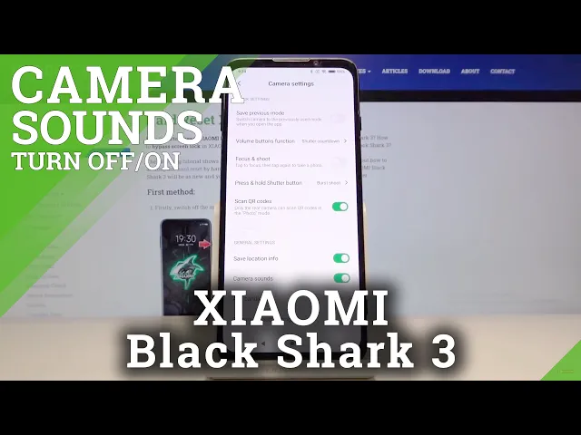 Video thumbnail for How to Switch Off Camera Sounds in XIAOMI Black Shark 3 – Get Rid of Camera Shutter Sound