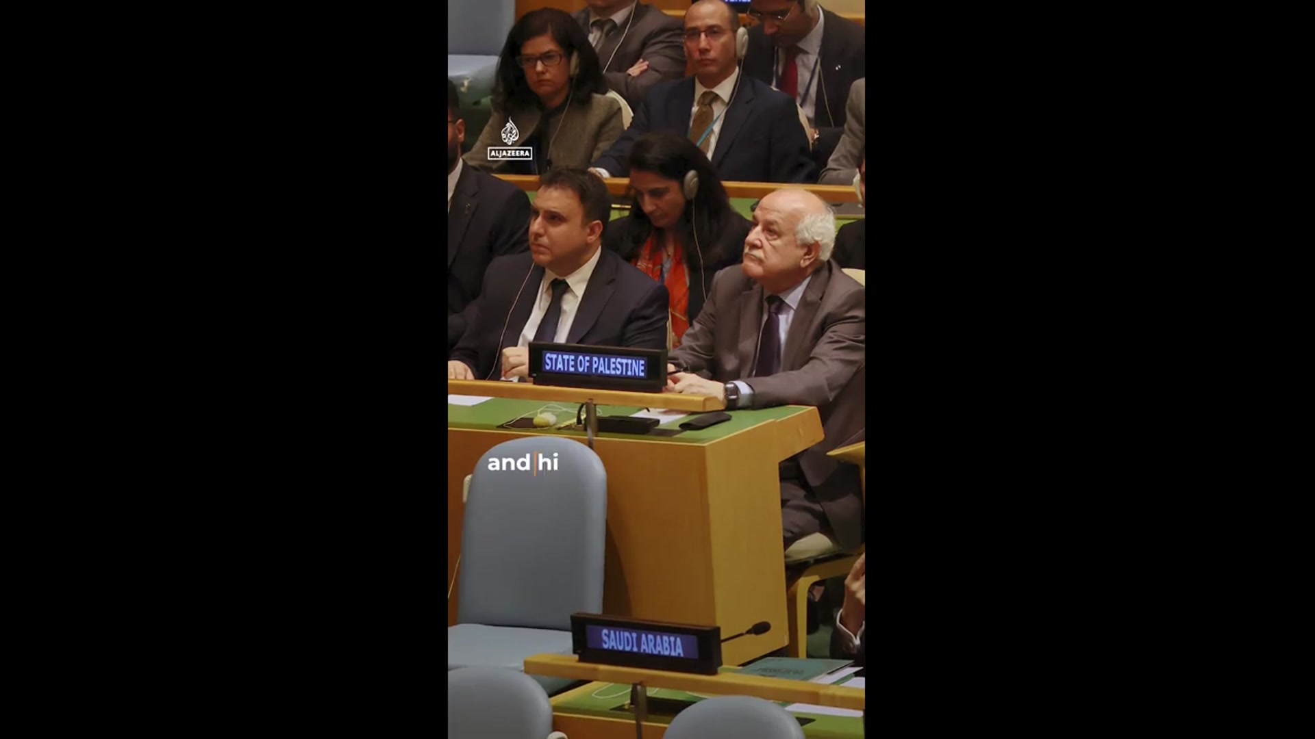 'Video thumbnail for Palestinian Authority’s Abbas forced to deliver UNGA address via video'