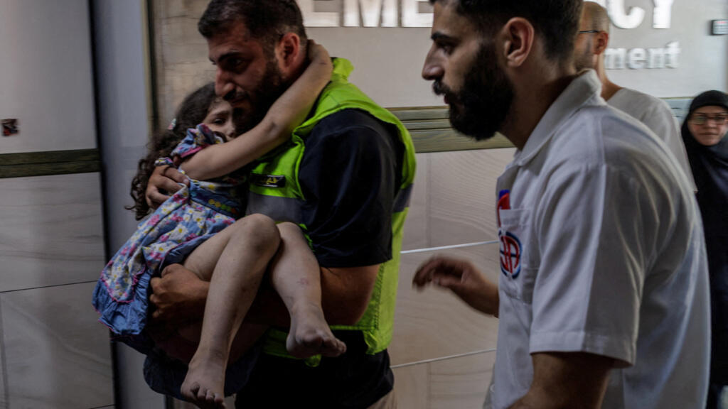 Video thumbnail for NGOs in Lebanon denounce Israeli attacks on medics amid ceasefire